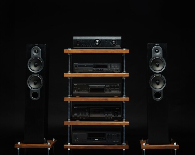 Hi-fi Rack Made From an Oil Barrel - Etsy Canada