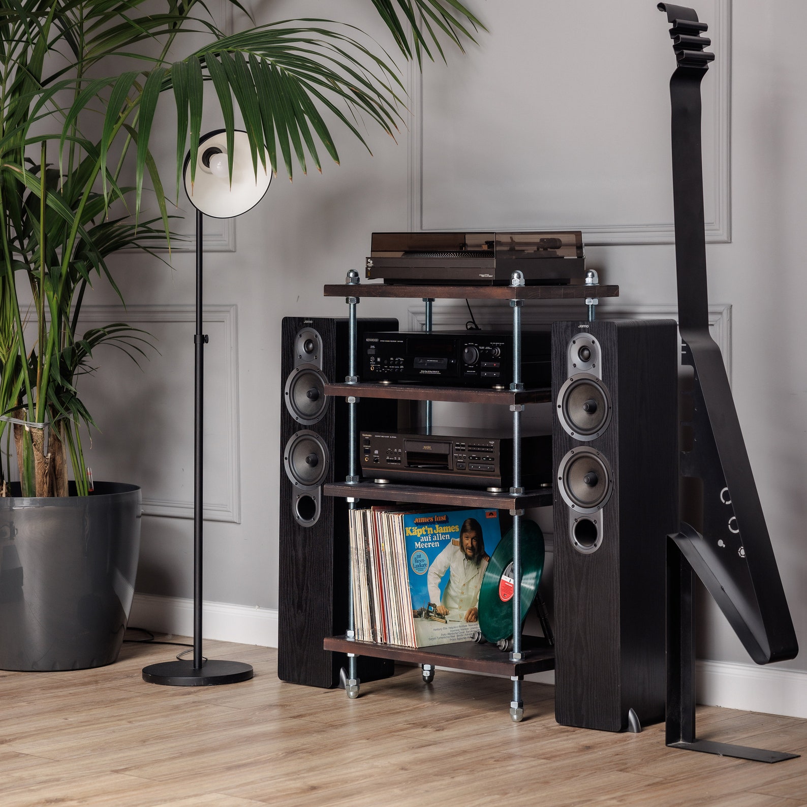 Covered Bolts 4 Tier Threaded Rods Stand, Industrial Threaded Rod Stand ...