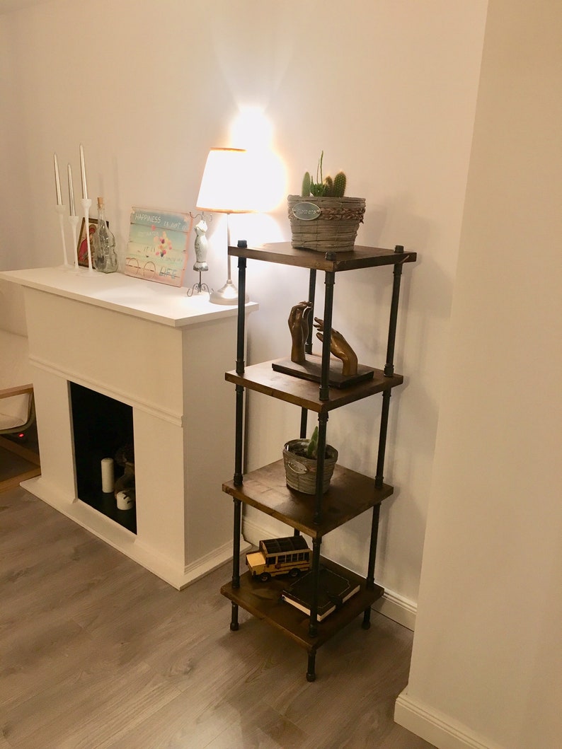 Handmade Corner Shelf Vinyl Record Standshelving Etsy