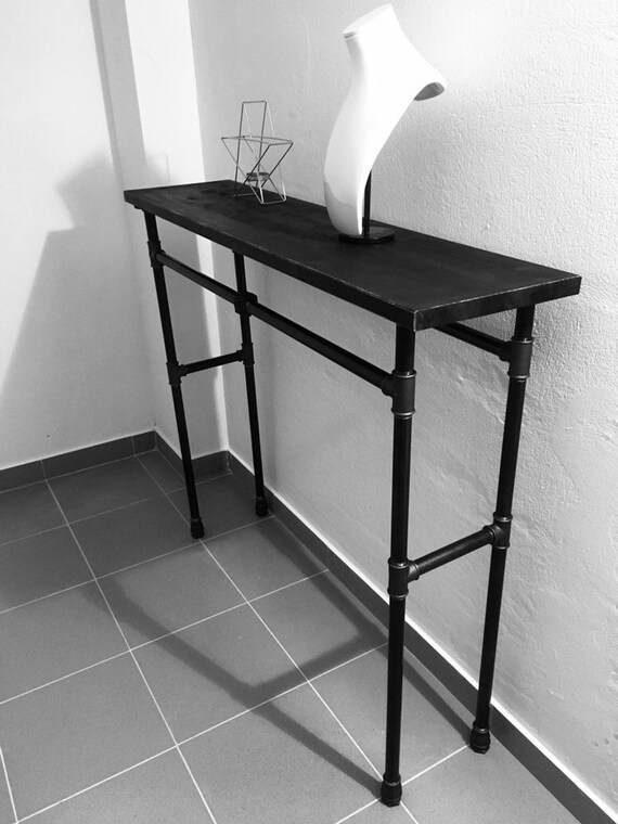 Solid Wood Entryway Table Console Entryway Furniture Etsy