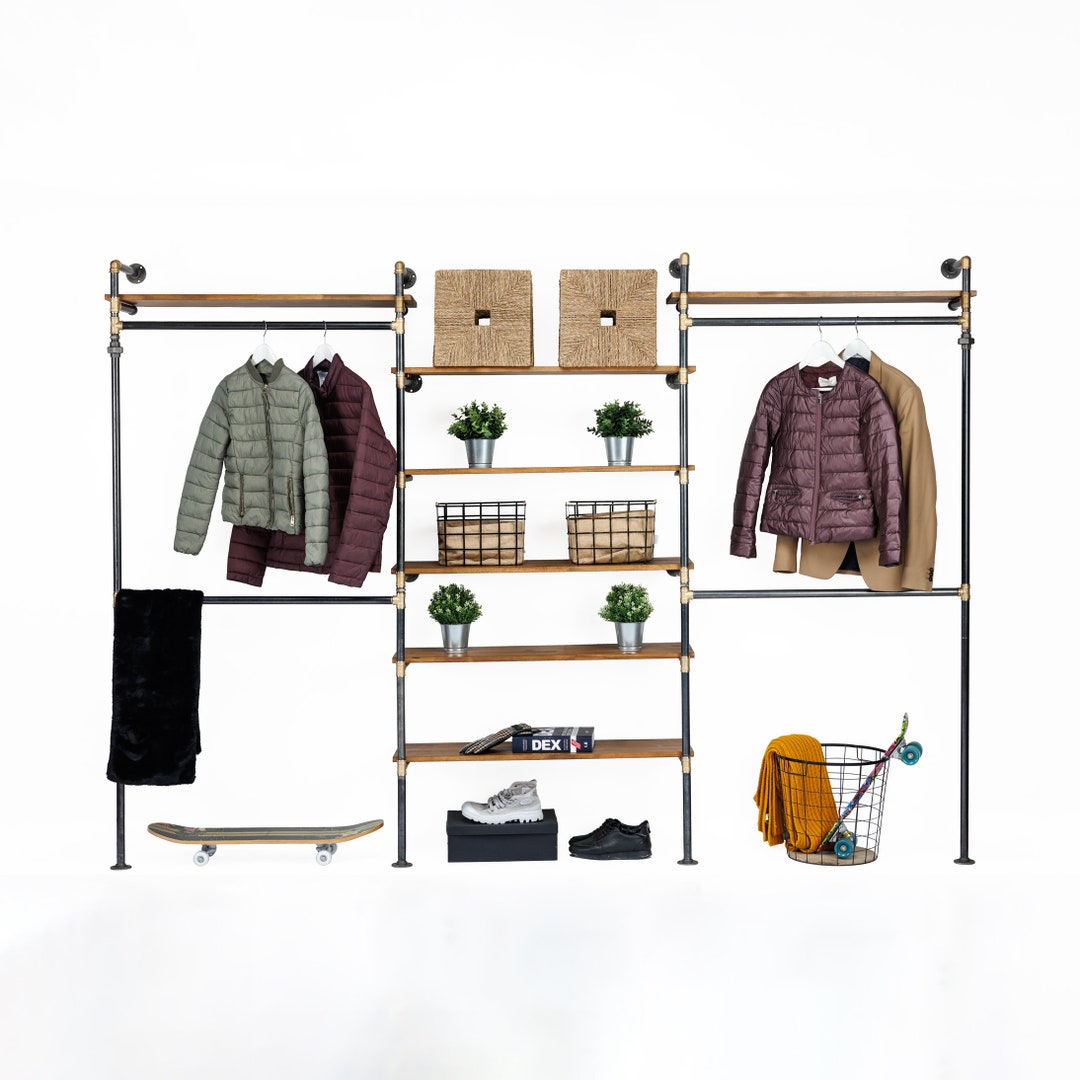 8 in 1 Frame Variation Wall Rack, Clothing Rack, Retail Fixture ...