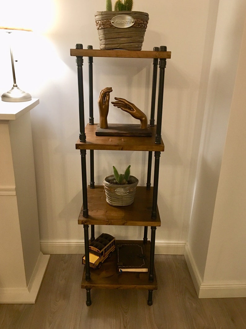 Handmade Corner Shelf Vinyl Record Standshelving Etsy