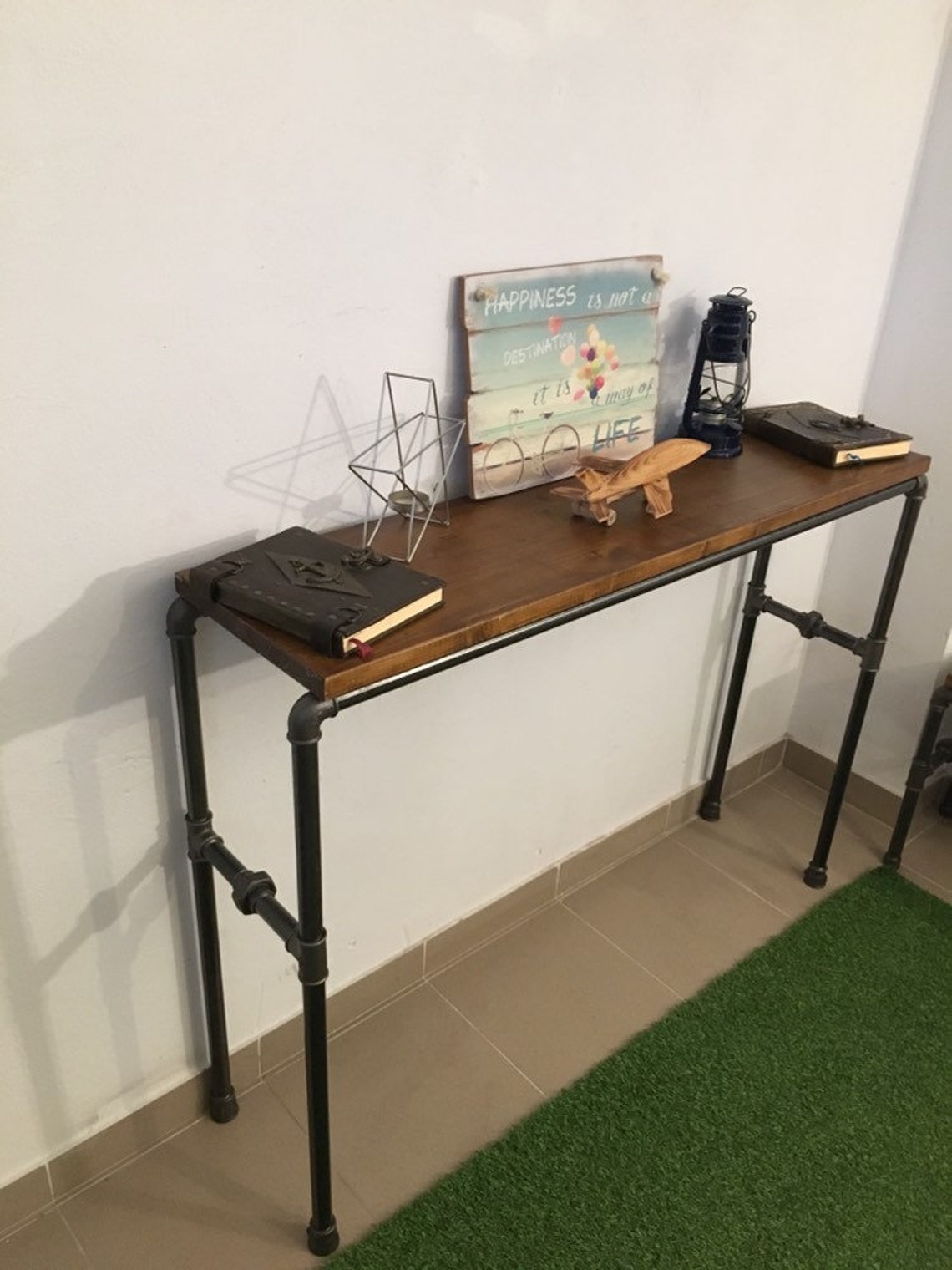 Solid Wood Entryway Table Console Entryway Furniture Etsy