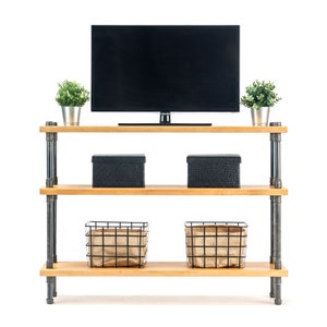 NUEVO mueble de TV Mobiliario industrial, Mesa para tocadiscos, mueble de tv, mesa de tv, consola de tv, consola multimedia, soporte multimedia, soporte para tocadiscos