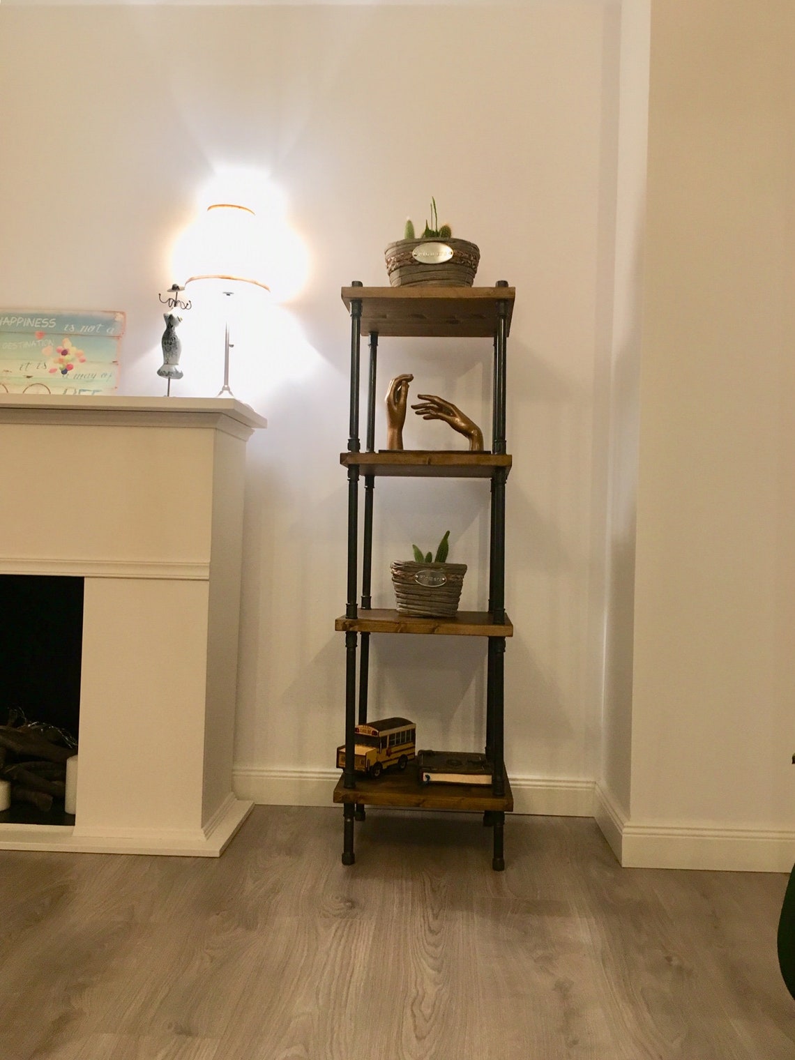 Handmade Corner Shelf Vinyl Record Standshelving Etsy