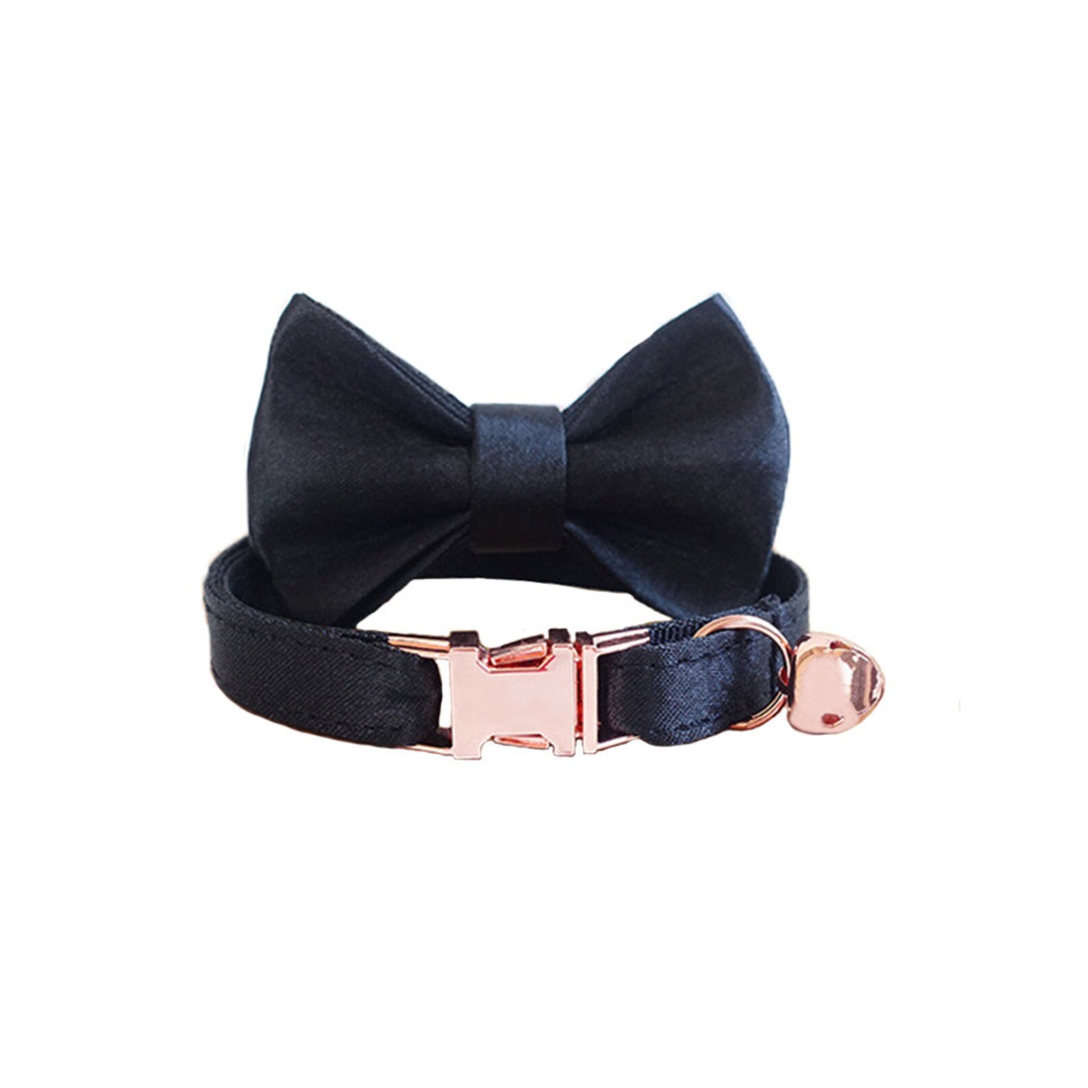 Personalized Cat Collar Black Cat Collar Cute Cat Collar Etsy