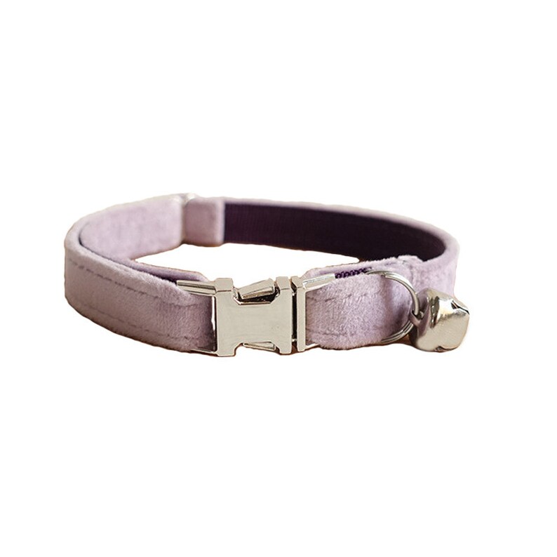 Personalized Cat Collar Velvet Cat Collar Cute Cat Collar Etsy