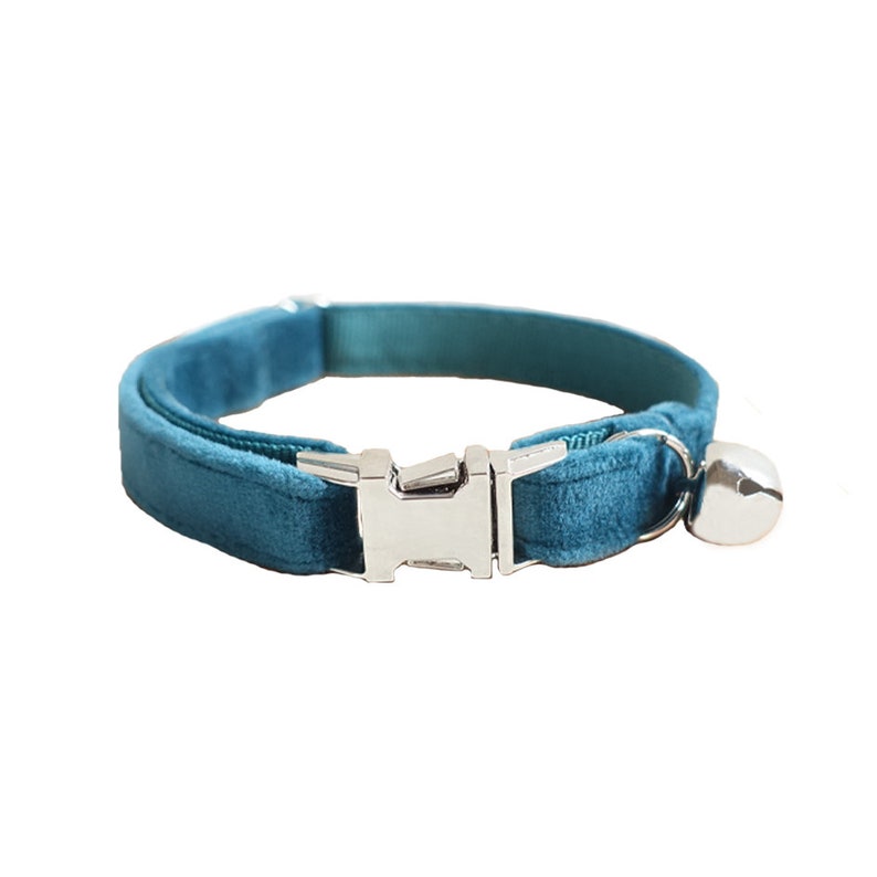 Personalized Cat Collar Velvet Cat Collar Cute Cat Collar Etsy