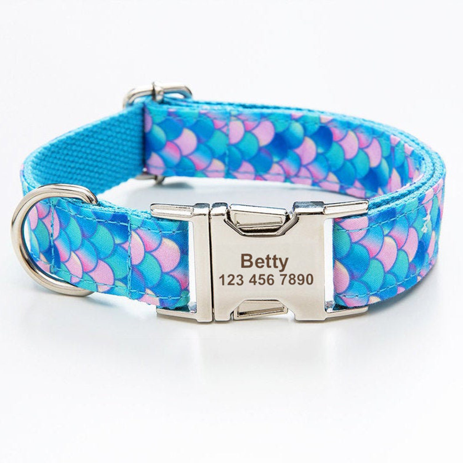 Dog Collar Dog Collar and Leash Dog Tag Khaki Collar for Etsy