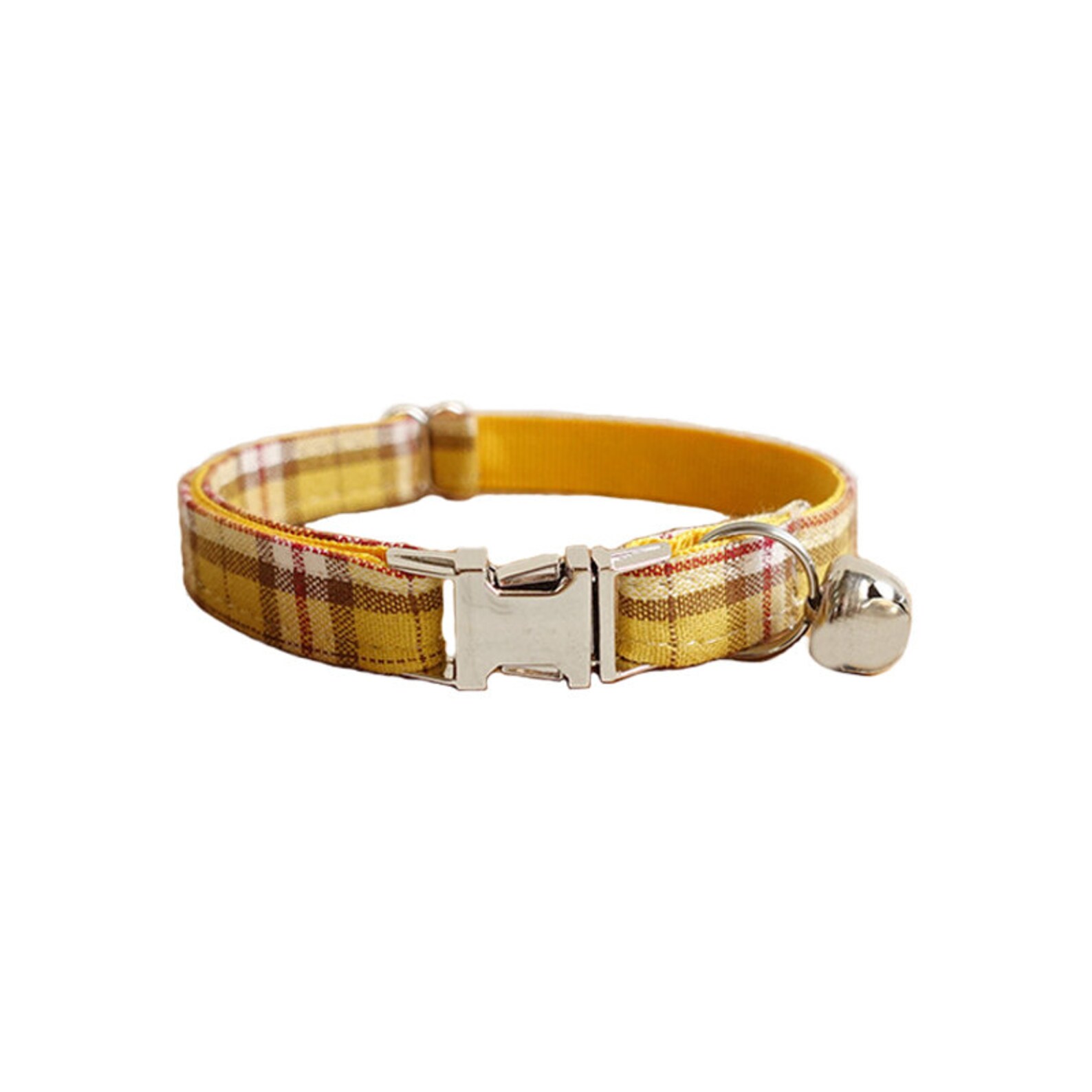 Personalized Cat Collar Plaid Cat Collar Cute Cat Collar Etsy