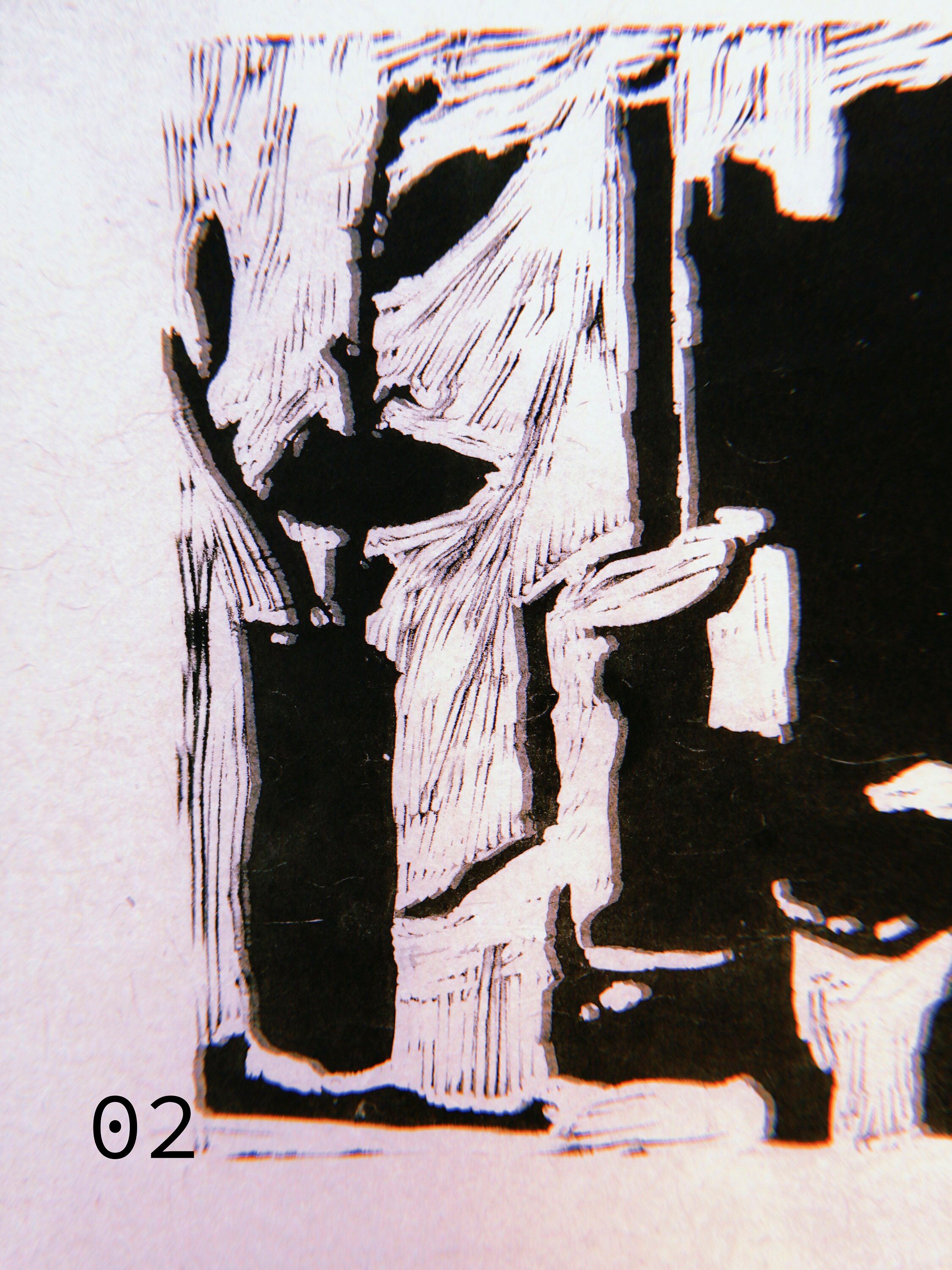 Original Linocut Print / Still life print / Handpulled / Etsy