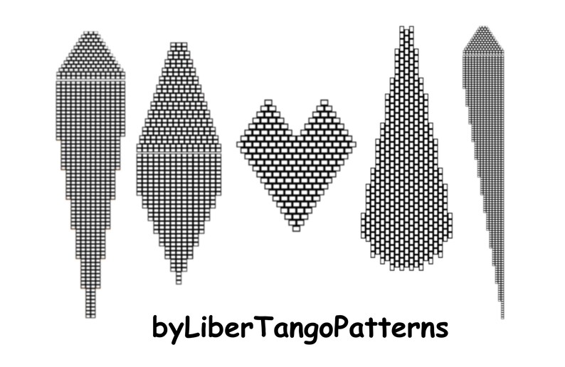 Bead Template Beading Graph Blank Template Paper Graph Etsy