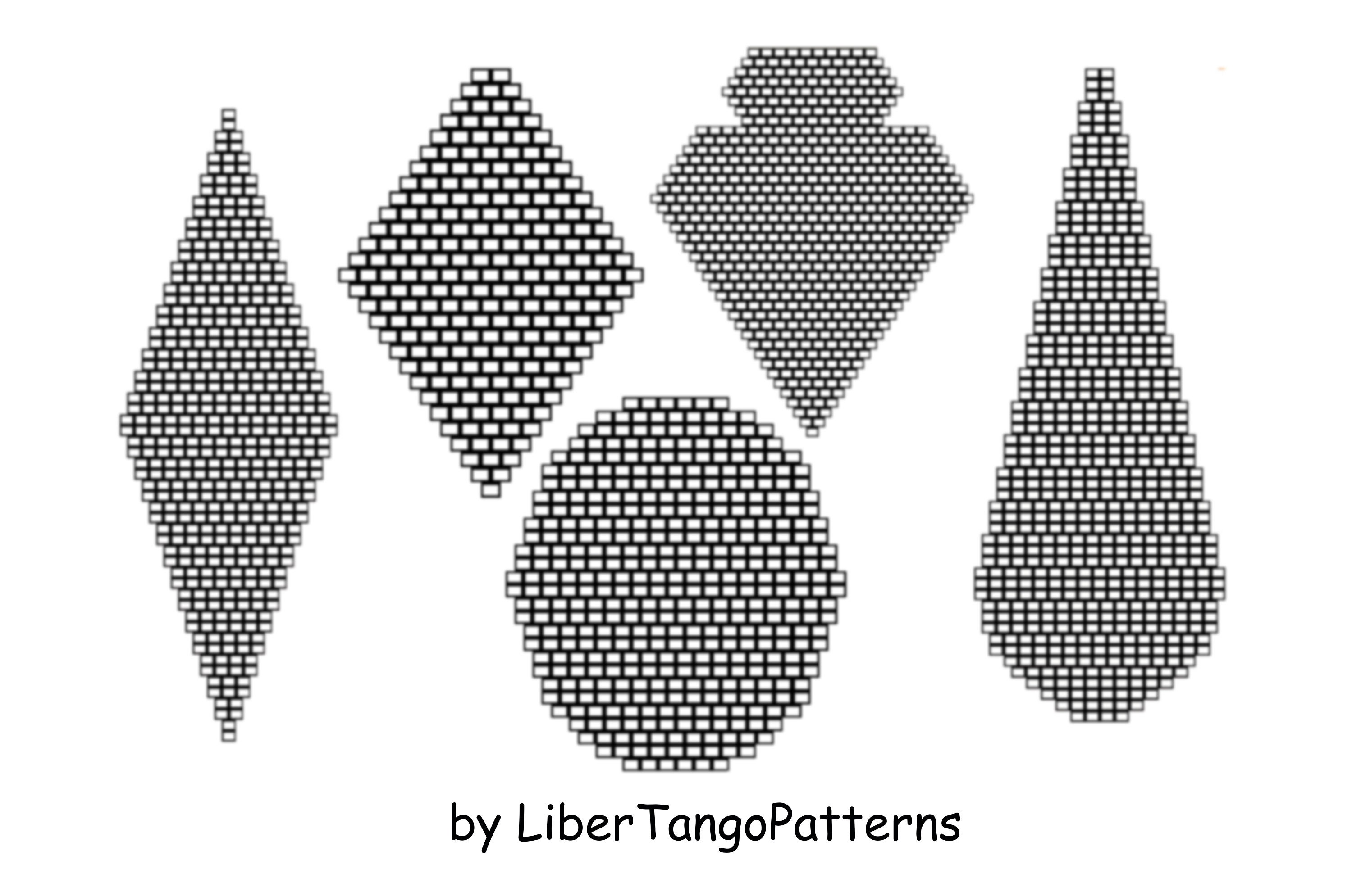 Bead Template Beading Graph Blank Template Paper Graph Etsy