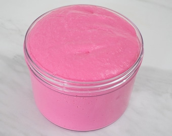 Slime - Bubblegum Fudge slime, tjockt hållbart slime, gör-det-själv lerslime, slimepresenter, stressleksaker, presenter till barn, hållbart slime