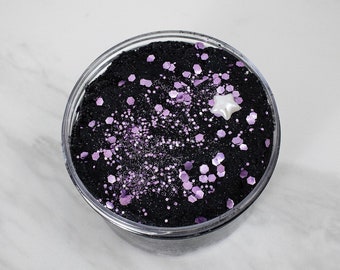 Slime- Los Angeles at Night cloud slime- slime, black slime, cloud slime, drizzle slime, slime with glitter, California slime, slime gifts