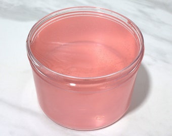 Slime- Pink Blob clear slime, pink slime, candy slime, scented slime, clear slime, pink clear slime, thick slime, relaxing slime