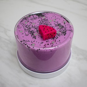 Slime- Dragonfruit Drink slime, scented slime, unique slimes, slime with charm, slime shops, thick slime, slime gifts, popular slimes