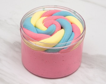 Slime- Crushed Lollipop DIY butter fizz slime, scented slime, cute slime, unique slime, popular slimes, iconic slimes, slime gifts, kawaii