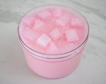 Schleim- Cotton Candy Gummy Cream Schleim, Gummy Textur Schleim, klarer Schleim, Milch Schleim, Gelee Würfel Schleim, rosa Schleim, Schleim Geschenke, Stressteig