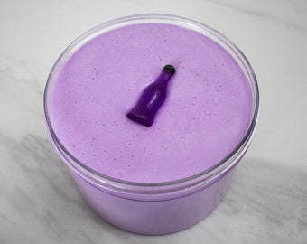 Slime- Grape Soda Thickie slime - grape slime ,thick and glossy slime, purple slime, thickie slime, scented slime, grape soda slime