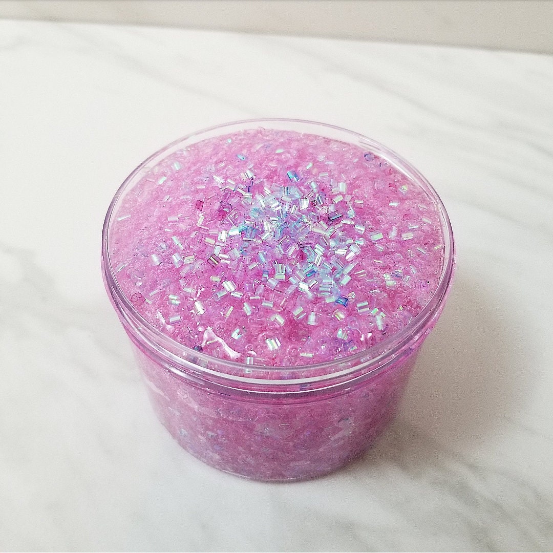 Slime Cotton Candy Bingsu Bead Slime, Bingsu Slime, Bingsu Bead Slime