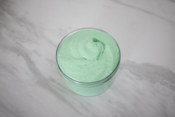 Slime- Spearmint Aromatherapy Butter slime, clay slime, butter slime, spreadable slime, green slime, aromatherapy slime, slime shops