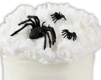 Spider Webs cloud slime Halloween themed! Halloween party favors
