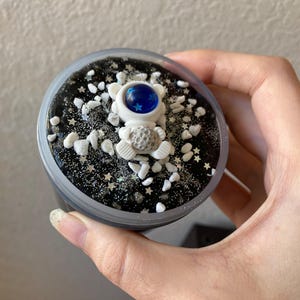 Space Rocks Perlite Jelly Slime, coated clear perlite slime, scented space slime, unique texture slime, stocking stuffer