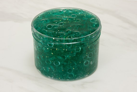 Slime Seafoam Glass Fishbowl Slime, Fishbowl Slime, Clear Glue Slime,  Crunchy Slime, Thick Slime, Glass Slime, Mermaid Slime 