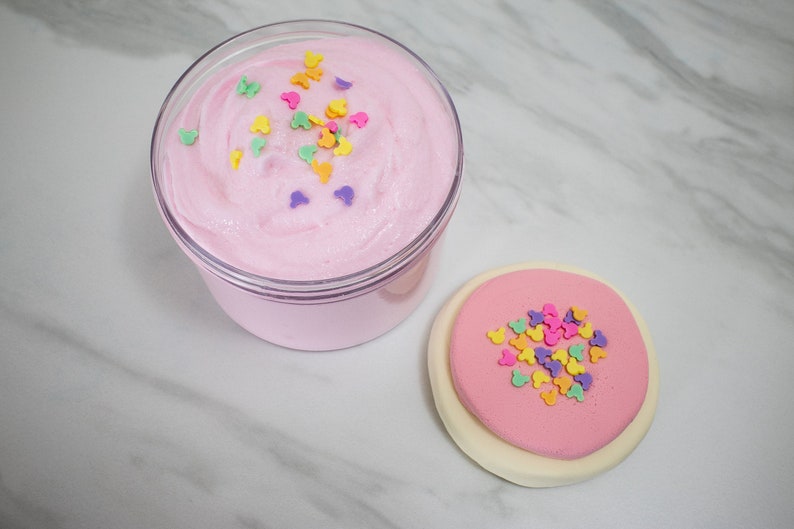 cookie slime Slime- Mickey/'s Sugar Cookie DIY clay slime mickey mouse slime high quality slime butter snow slime disney slime