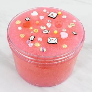 Slime- Sweetheart Jelly jelly slime, Valentines slime, Valentines day slime, cotton candy slime, valentines gift, thick jelly slime