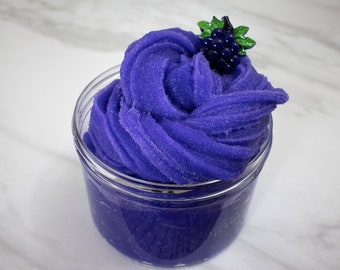 Slime- Fizzy Frozen Grape icee slime- purple slime, slime with charm, grape slime, icee slime, Andrea&#39;s Slime Boutique, slime shops