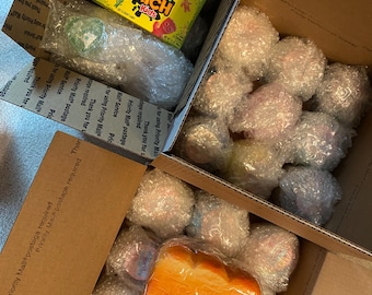 Slime Gift Box comes with 7 slimes EXTRA LARGE gift box for slime lovers, scented slimes with charms