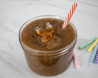 Slime- Gummi Cola Icee icee slime, soda slime, clear slime, popular slimes, slime with charms, scented slime slime shops, slime gifts