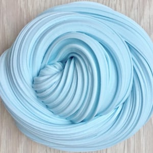 Ramune Buttercream Slime, butter slime, cloud cream slime, holdable slime, moldable slime, couch slime, cotton candy bubblegum scented slime