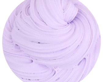Lavender Aromatherapy Butter Slime, lavender clay slime, lavender scented slime, inflatable clay slime, aromatherapy gift slime