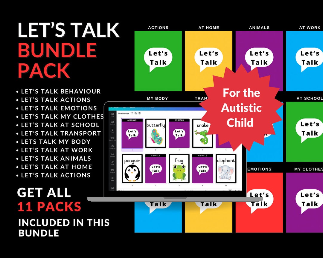 Let's Talk Digital Communication Card Bundle Pack - Improve ...