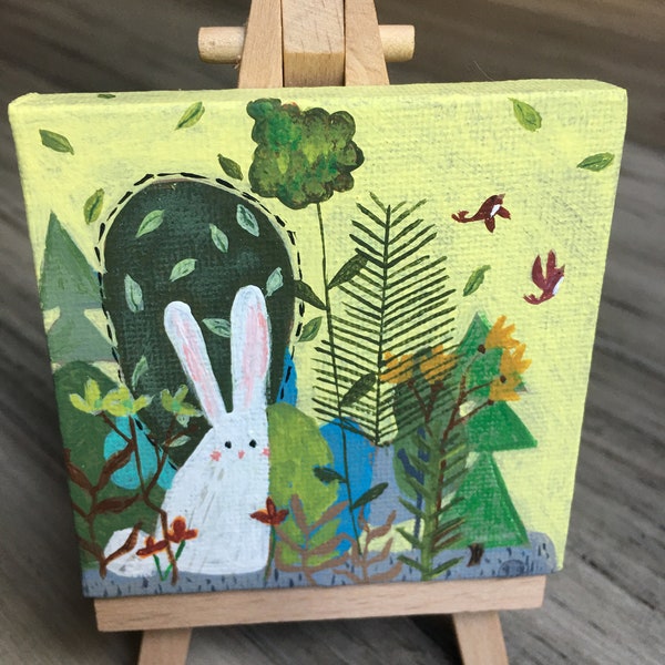Bunny In the Trees