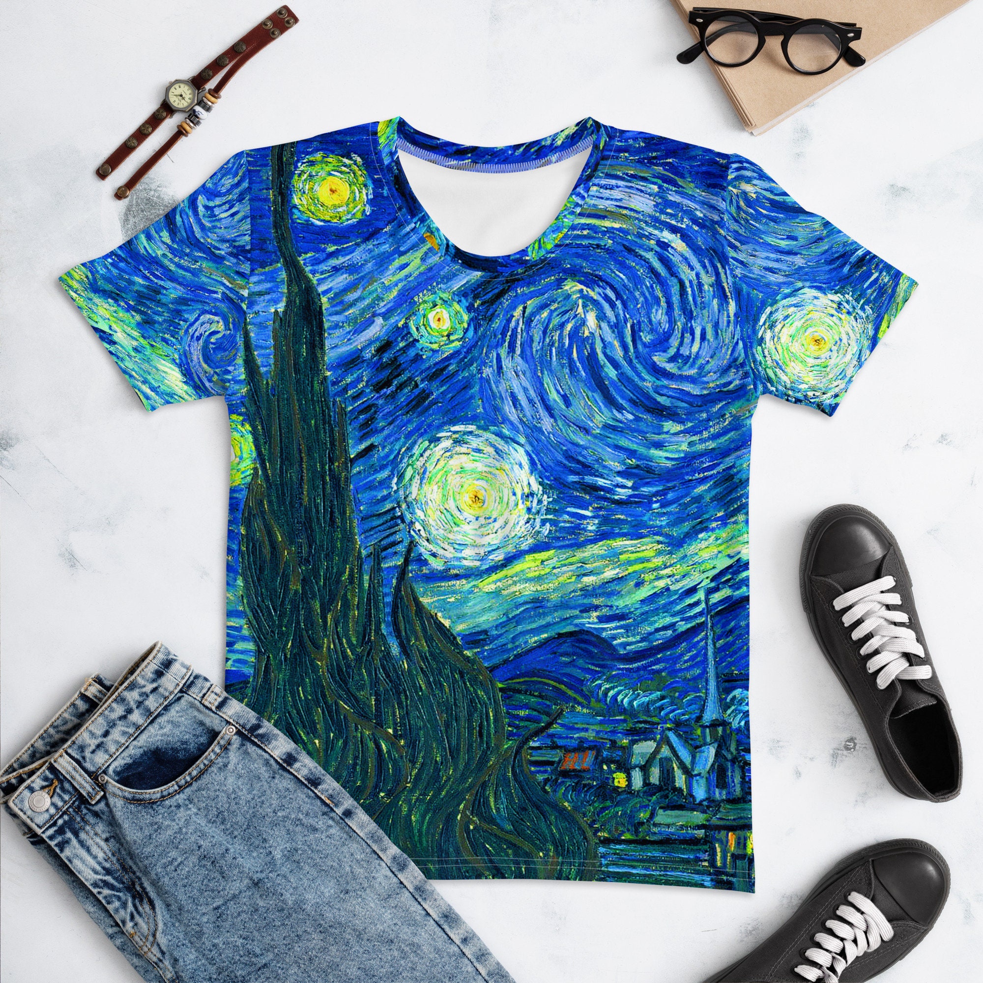 【1011 Gallery】Hommage Van Gogh T-Shirt Cute Vincent Van Gogh Shirt, Art Historian or Friend Who