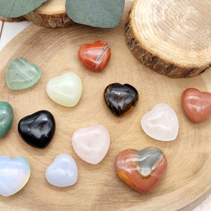 Edelstein Herz Stein Herz zum verschenken ethisch & fair Herzform Liebe Geschenk Verliebt Ewige Treue Geschenk Herz für Valentinstag