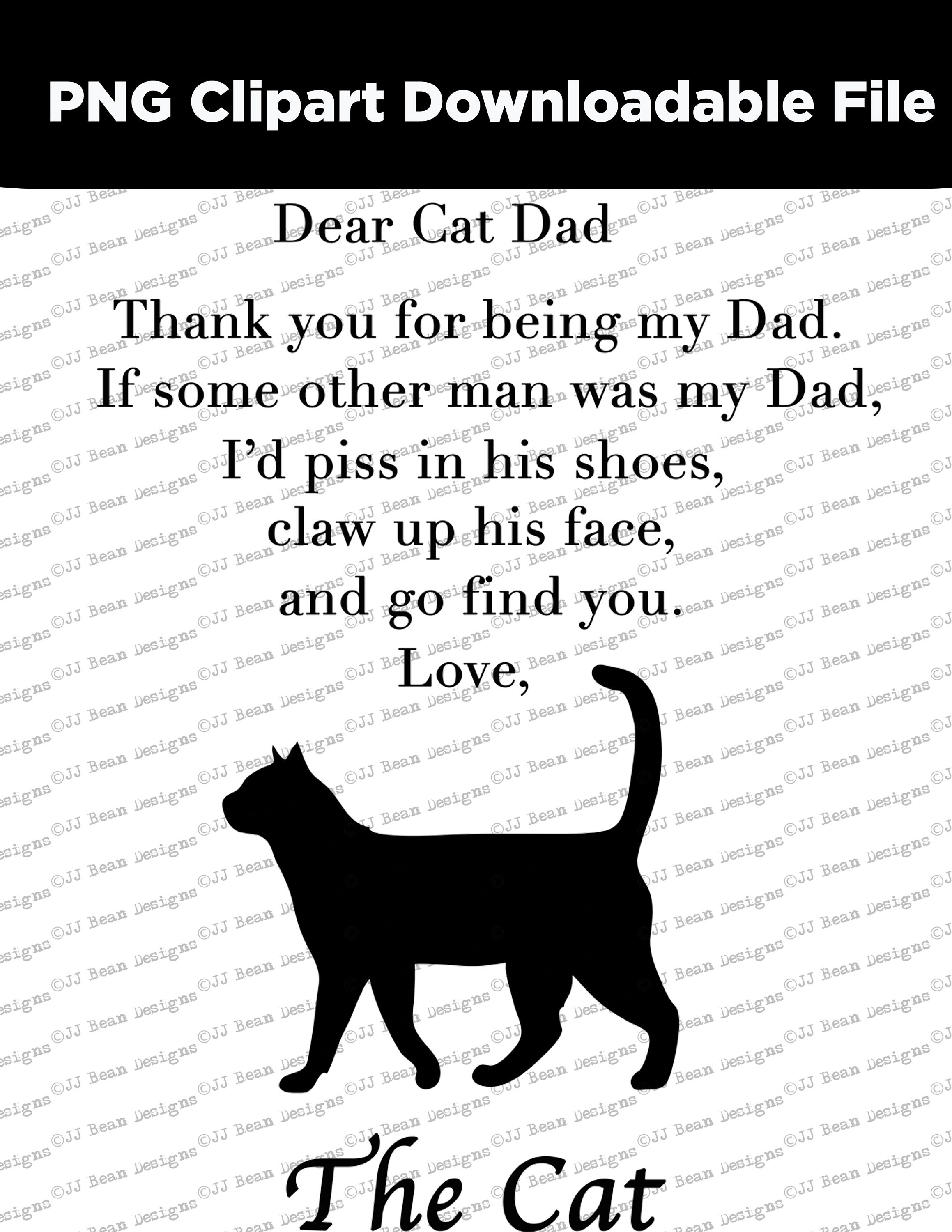 Dear Cat Dad Etsy Canada