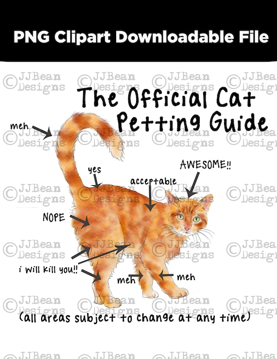 Download Official Cat Petting Guide Etsy PSD Mockup Templates