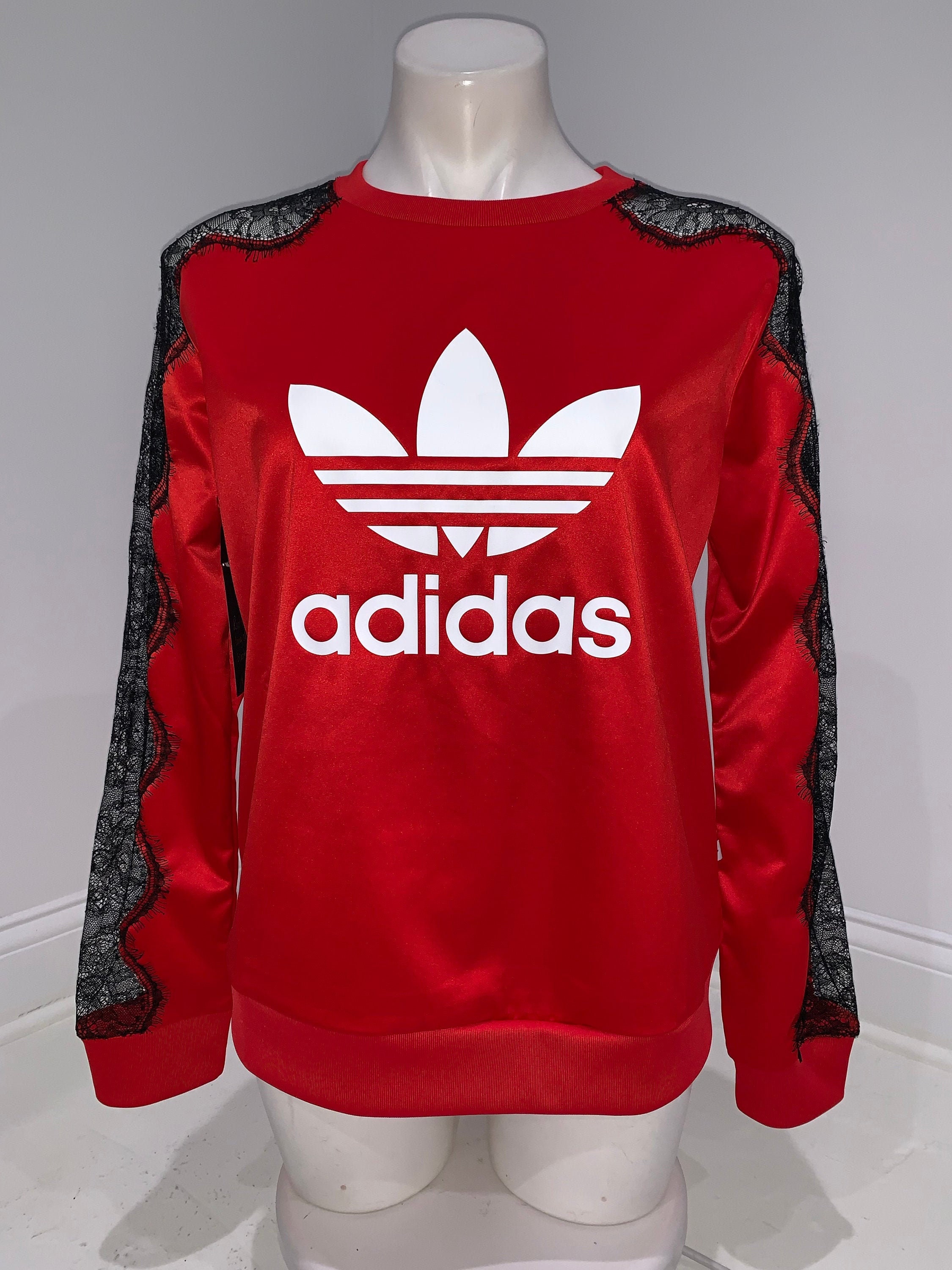 adidas lace sweatshirt