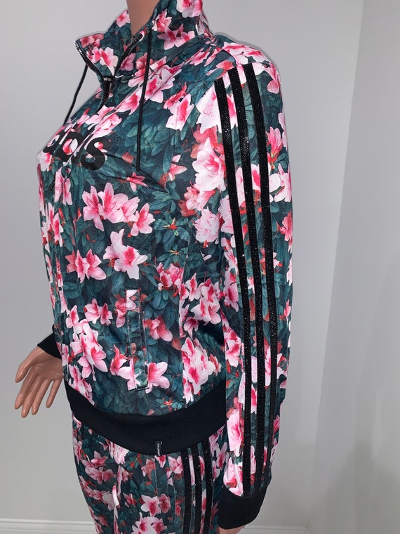 adidas flower sweatsuit