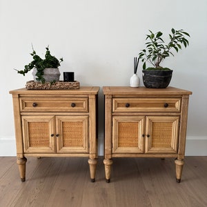 SOLD - White Furniture Company Nightstand Set