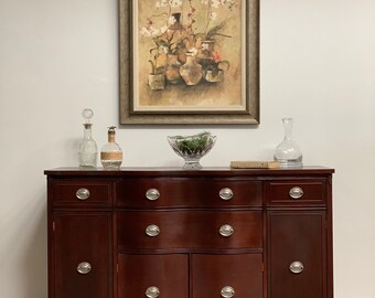 SOLD - Refinished custom order dresser buffet