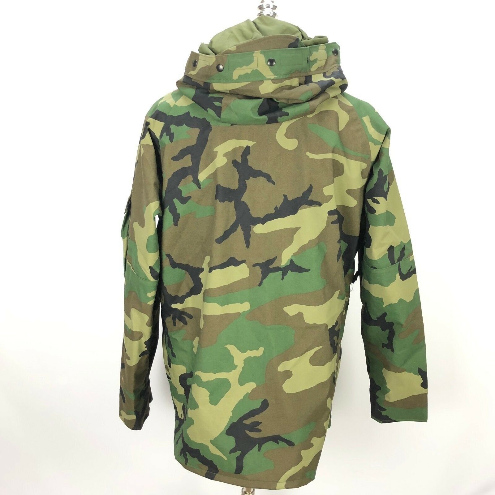 Cold Weather Camouflage Parka Coat Mens Large L Jacket Coat Etsy