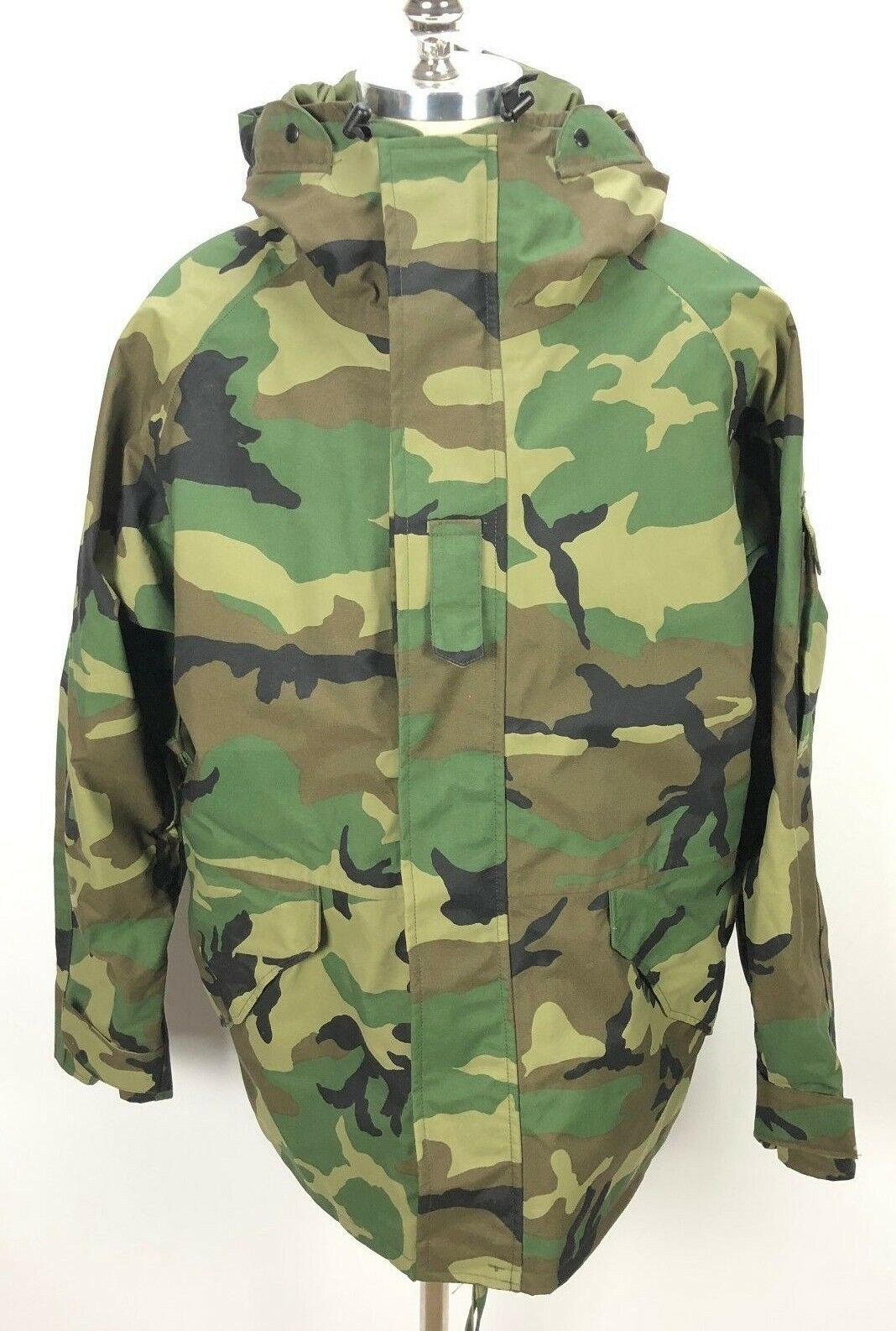 Cold Weather Camouflage Parka Coat Mens Large L Jacket Coat Etsy