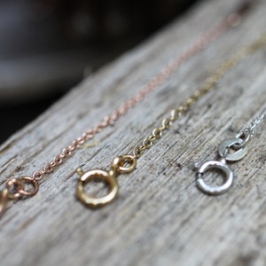 14K Gold  Bracelet Necklace Chain Extender , 2.25" Removable Adjustable -Extra Links to Extend Your Necklace- 14K Yellow Gold Safety Chain