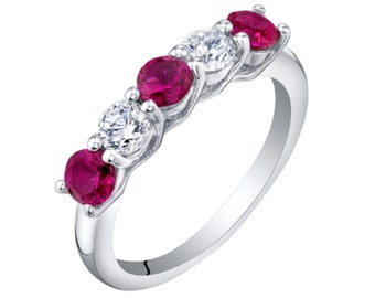 Gift for Her Eliana and Eli Jewelry Engagement Ring 7.50 Carat Created Pink Sapphire Sterling Silver Cushion Halo Ring Sizes 5 to 9